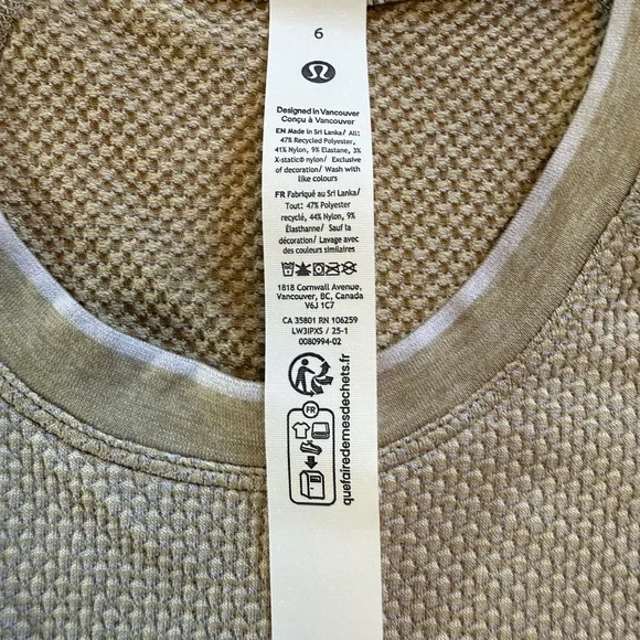 NWT- Swiftly Tech Tee 2.0 - Textured knit - 6 - Picture 3 of 4